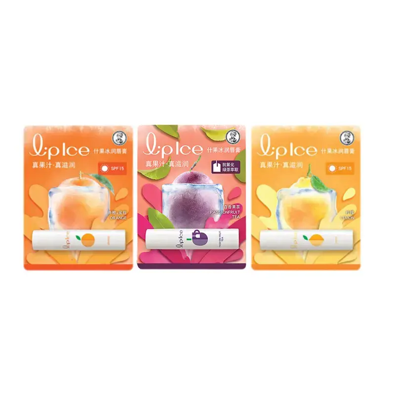 

Бальзам для губ со вкусом фруктового льда успокаивающий подтягивающий Lemon 3,5 г + Strawberry 3,5 г + Apple 3,5 г Mentholatum