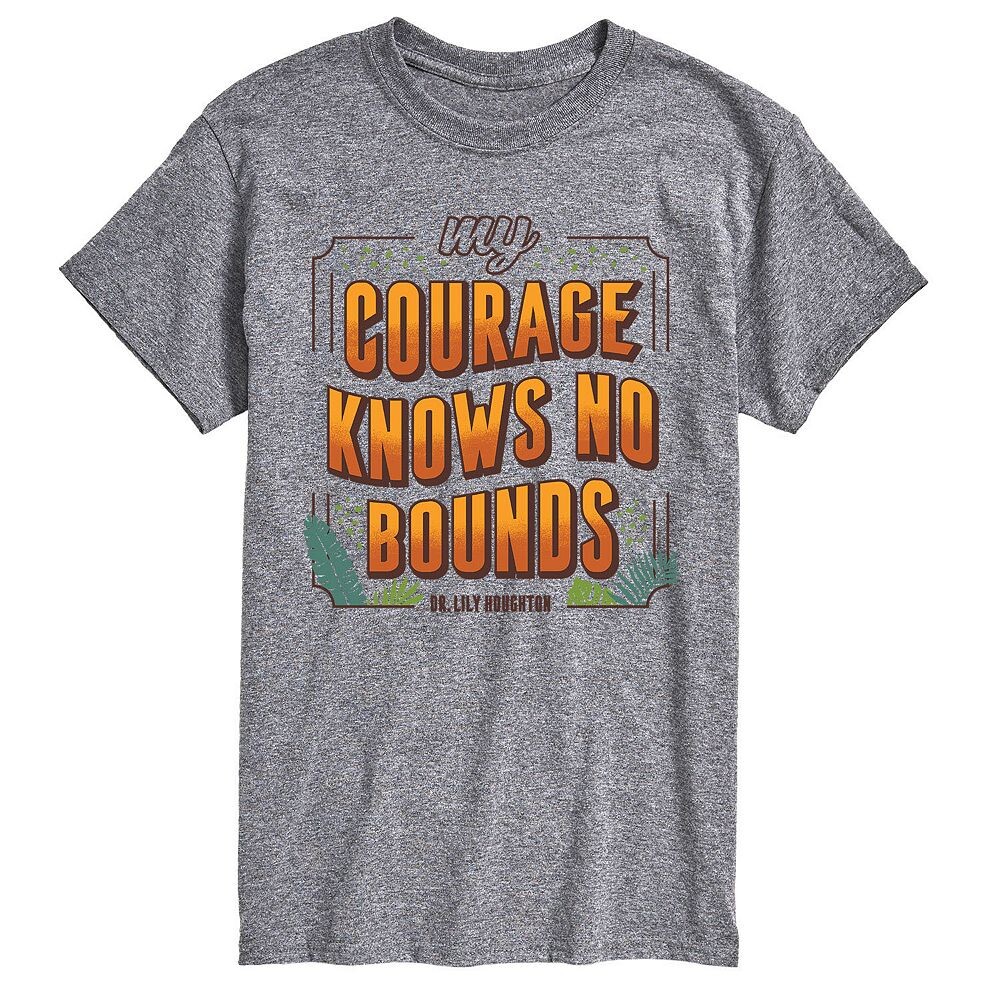 

Мужская футболка Disney's Jungle Cruise с рисунком Courage, серый