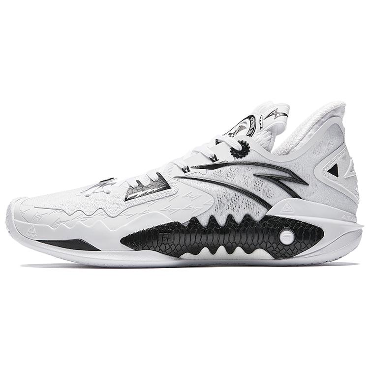 

ANTA Баскетбольные кроссовки Shock Wave 5, низкие, мужские, белые, черные