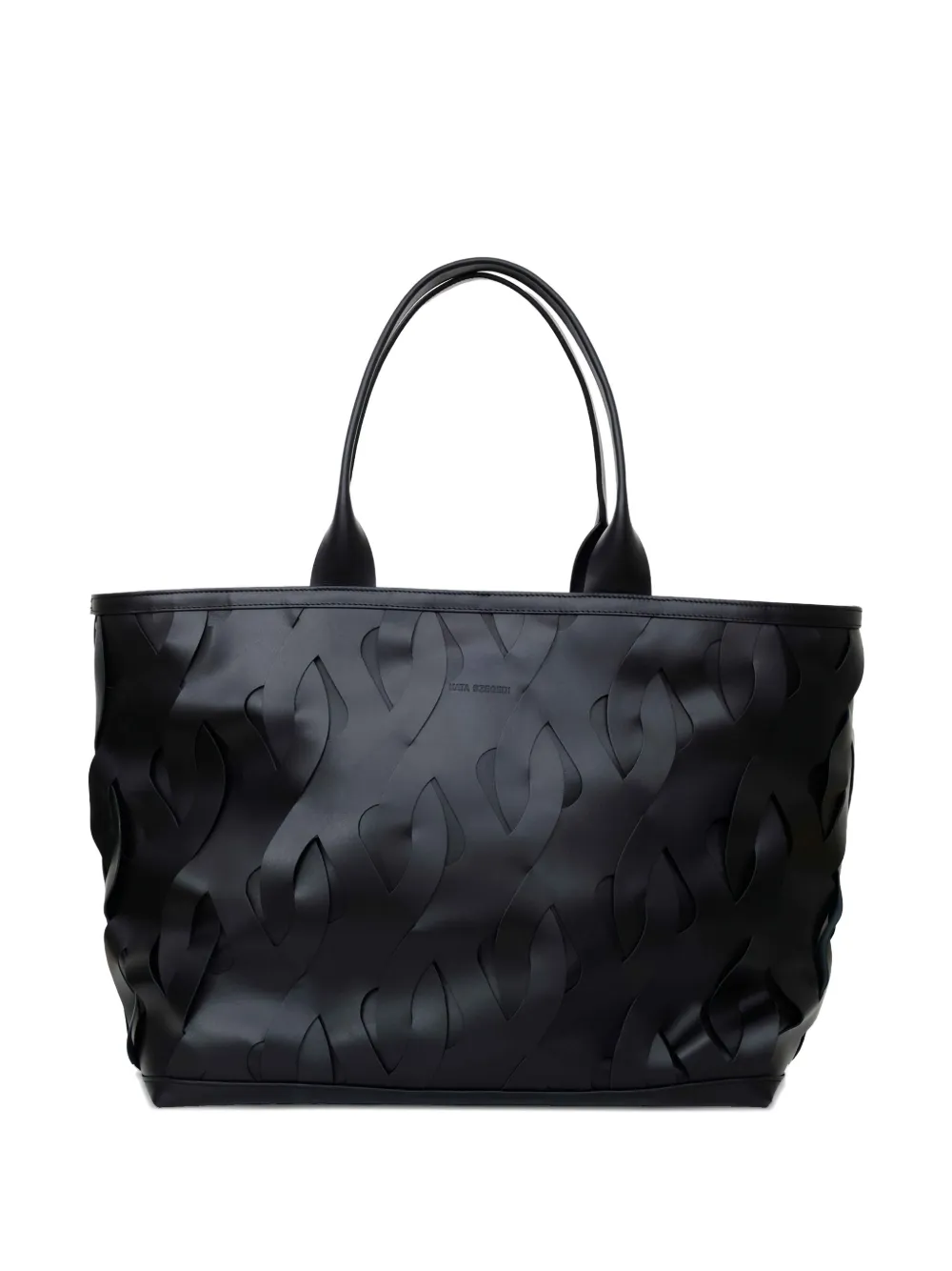 

Сумка-тоут из кожи Roads Kata Szegedi, черный