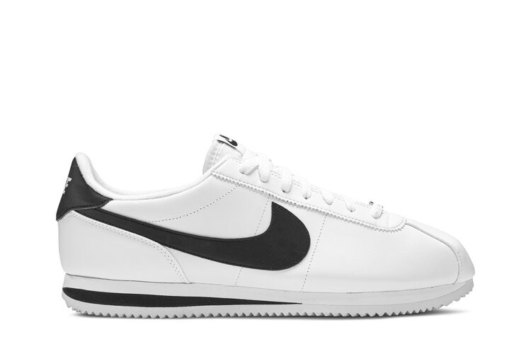 

Кроссовки Nike Cortez Basic Leather 'White Black', белый