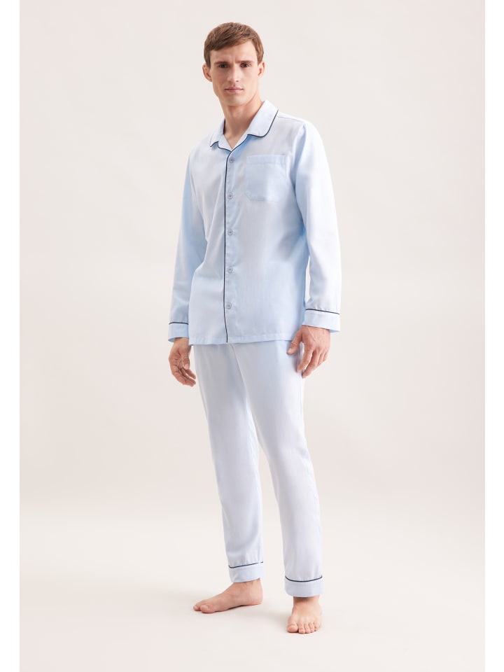 

Seidensticker Обычная пижама светло-голубого цвета