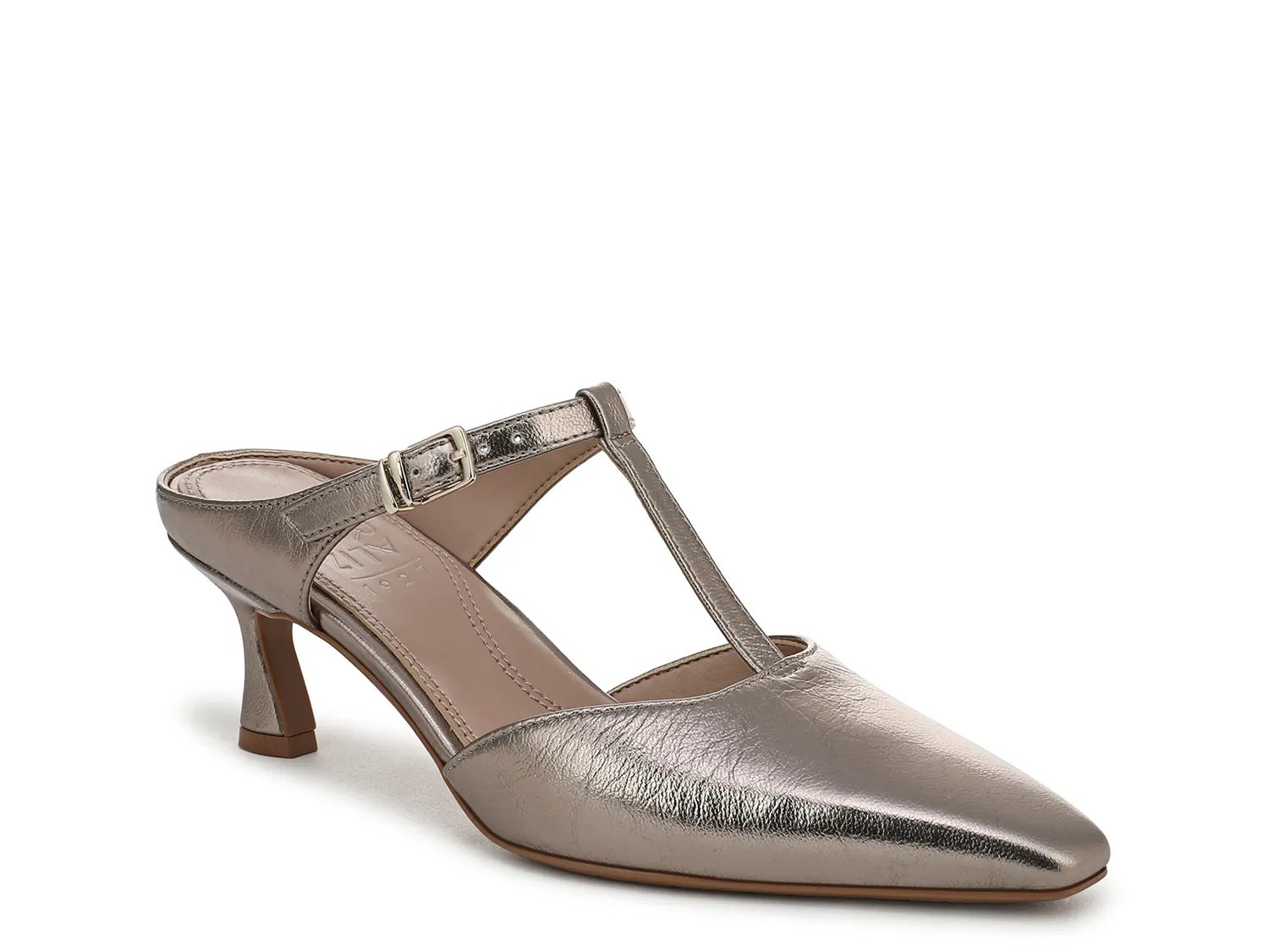 Туфли Naturalizer Gem Mule, Pewter Leather