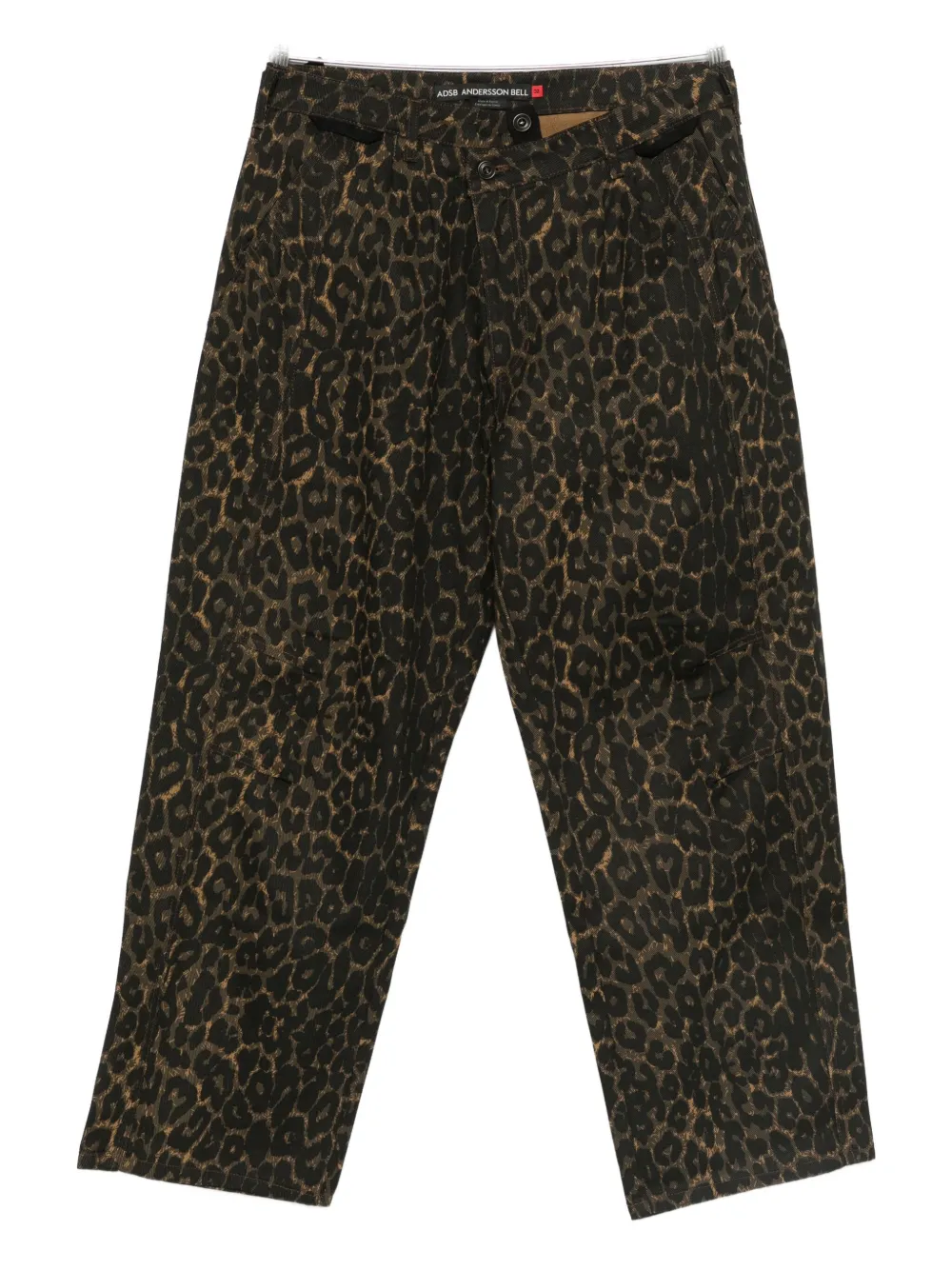 

Брюки с анималистичным принтом Andersson Bell, зеленый