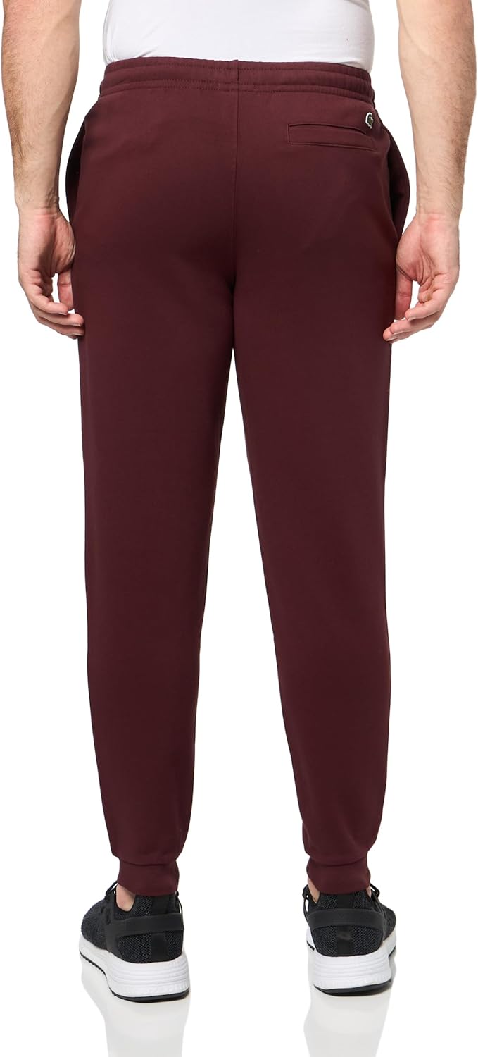 Спортивные штаны Lacoste, мужские базовые зауженные, Expresso — фото 4