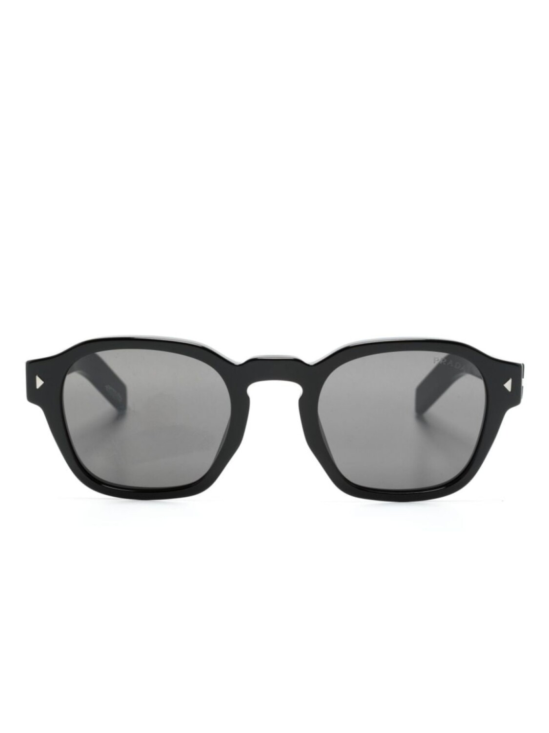 

Prada Eyewear солнцезащитные очки Willow в геометричной оправе, черный