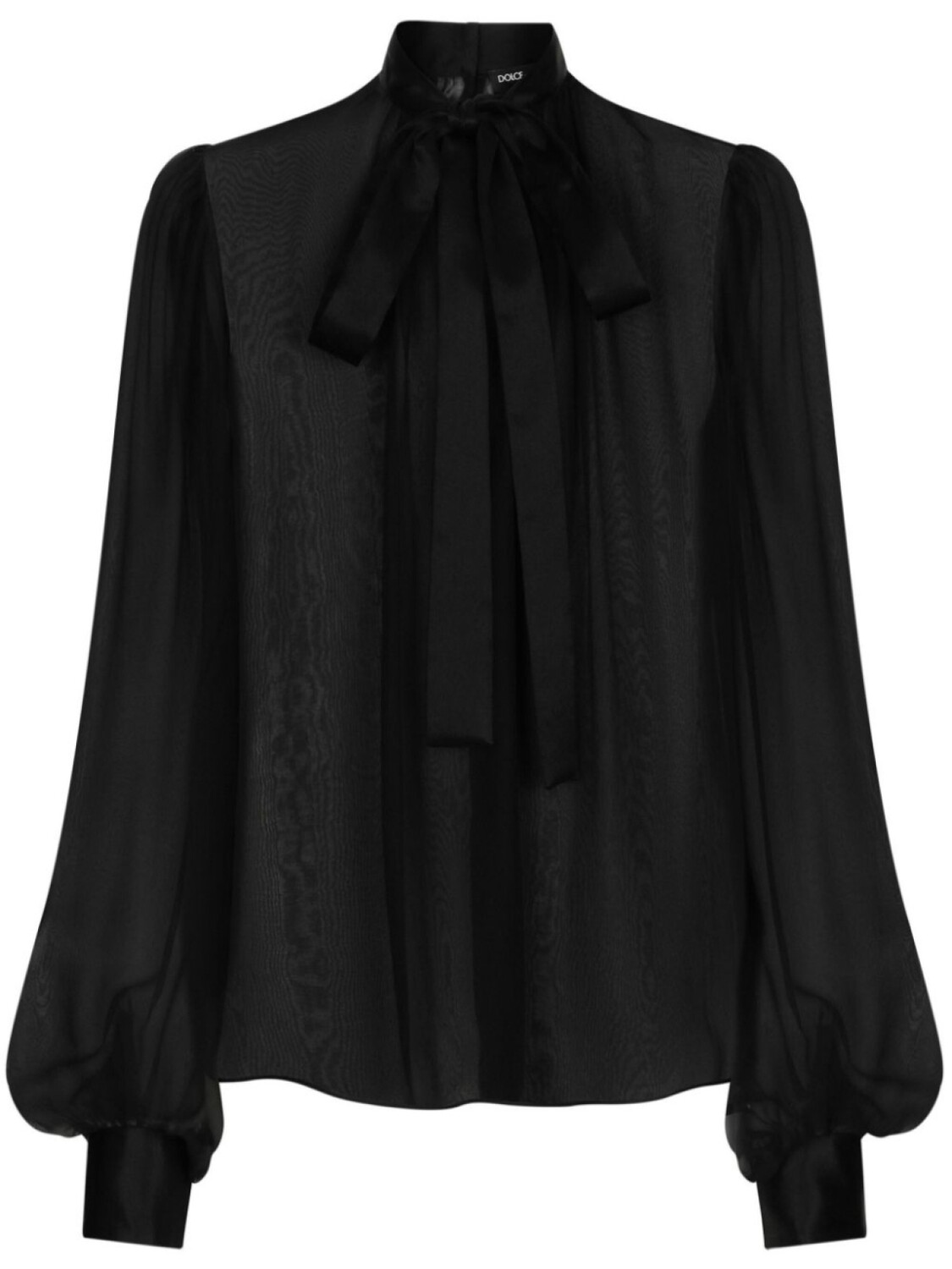 

Dolce & Gabbana блузка с вырезом халтер, черный