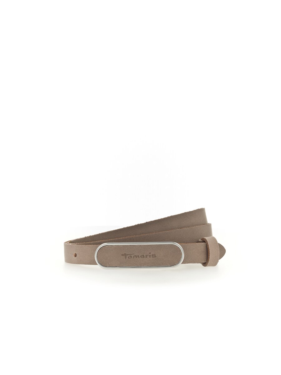 

Кожаный ремень Tamaris Belt, серо-коричневый