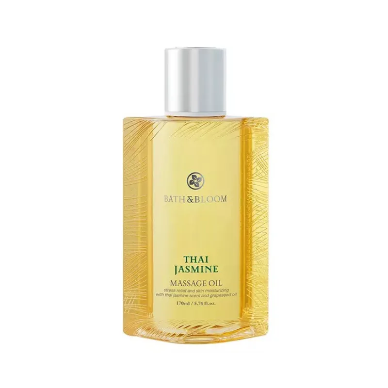 Набор для ухода за телом Thai Jasmine Full Body SPA BATH&BLOOM, Massage Oils 170ml+Hand Cream 100ml+Body Lotion 250ml — фото 2