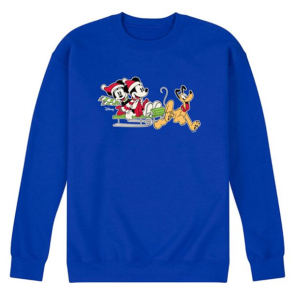 

Мужской флисовый свитшот Mickey & Friends для катания на санках Disney, Blue, Синий, Мужской флисовый свитшот Mickey & Friends для катания на санках Disney, Blue