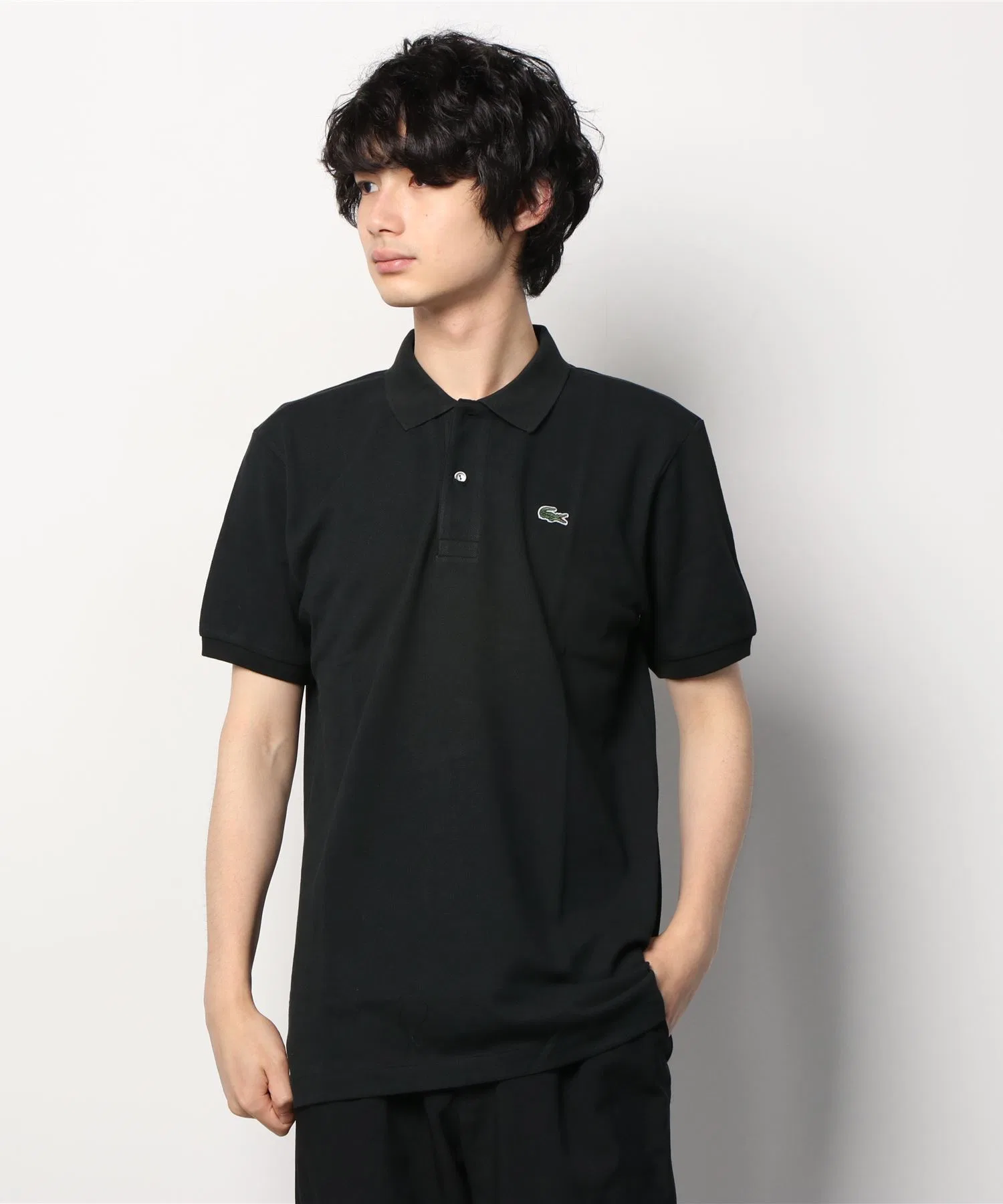 Рубашка поло Lacoste Классическая, унисекс, хлопок — фото 3