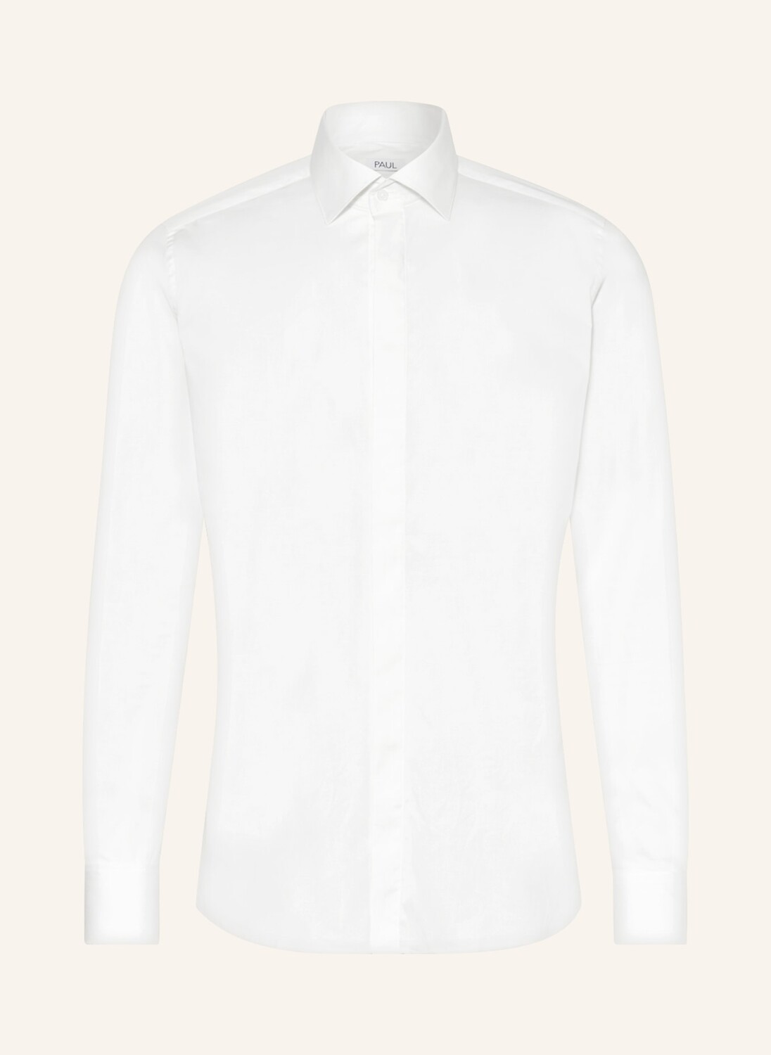 

Рубашка PAUL Slim Fit mit Umschlagmanschette, экру