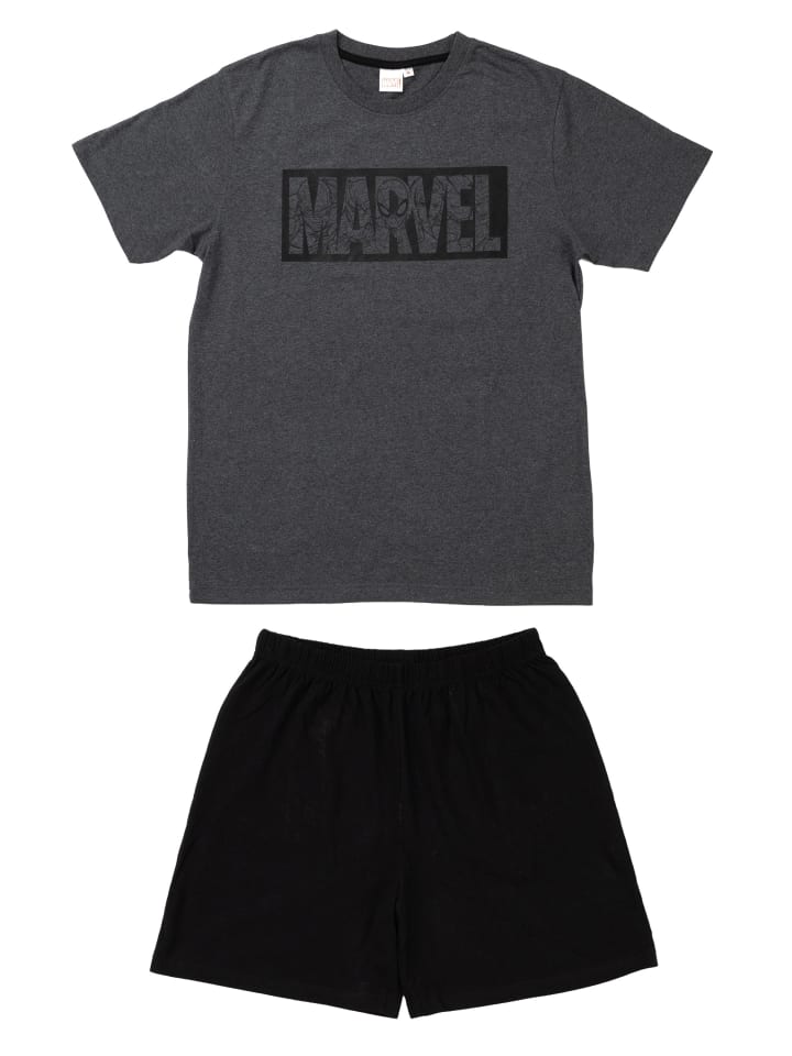 

Пижама Marvel, серый/черный