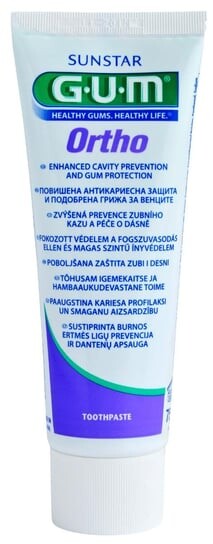 Зубная паста Sunstar Gum Ortho для ортодонтического ухода, 75 мл — фото 2