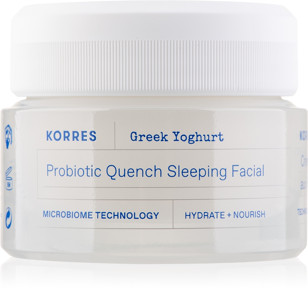 

Питательный ночной крем с греческим йогуртом и пробиотиками Korres, 40 мл
