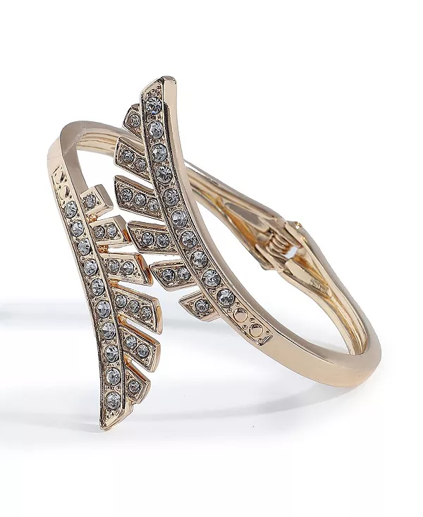 

Женский браслет-обертка из листового золота Sohi, gold