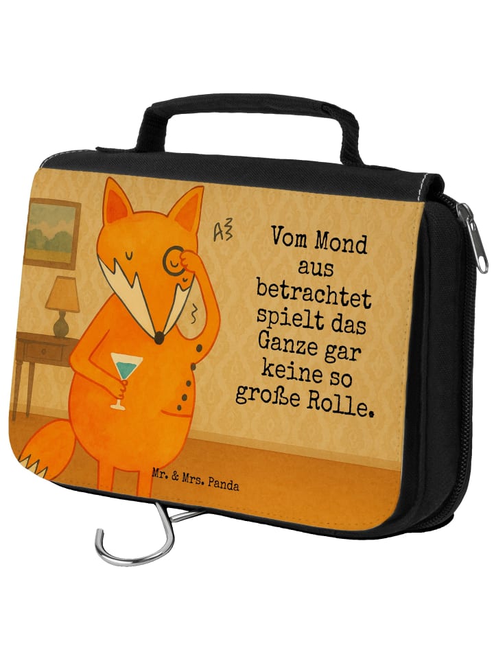 

Mr. & Mrs. Panda Косметичка Fuchs Lord Design с надписью белого цвета