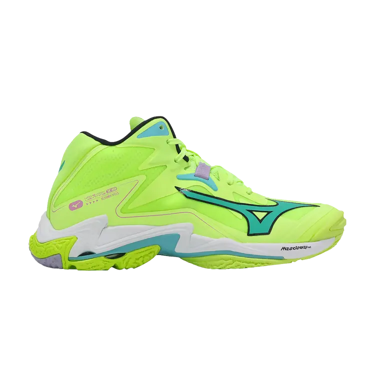

Кроссовки Wave Lightning Z8 Mid, цвет Neo Lime Splish Splash, Серый, Кроссовки Wave Lightning Z8 Mid, цвет Neo Lime Splish Splash