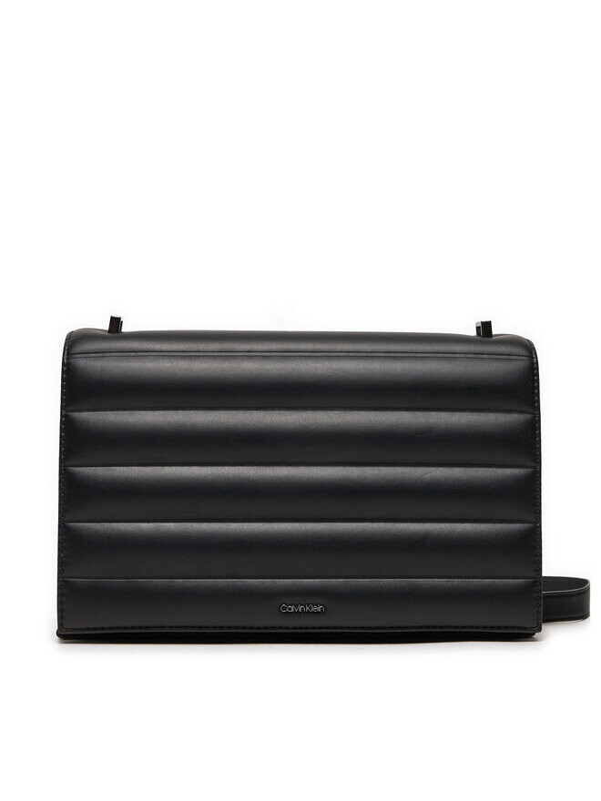 

Наплечная сумка Calvin Klein Line Quilt Md Conv Shoulder Bag K60K612117, черный
