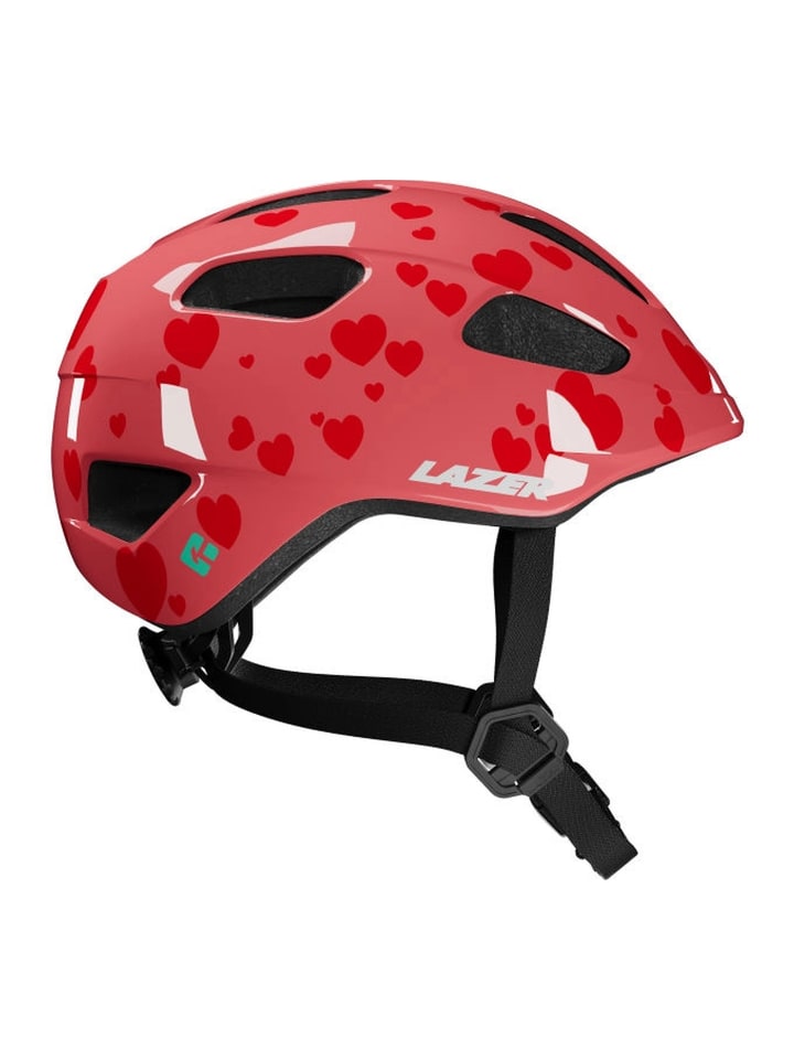 

Lazer Детский велосипедный шлем Nutz 2.0 KinetiCore красного цвета