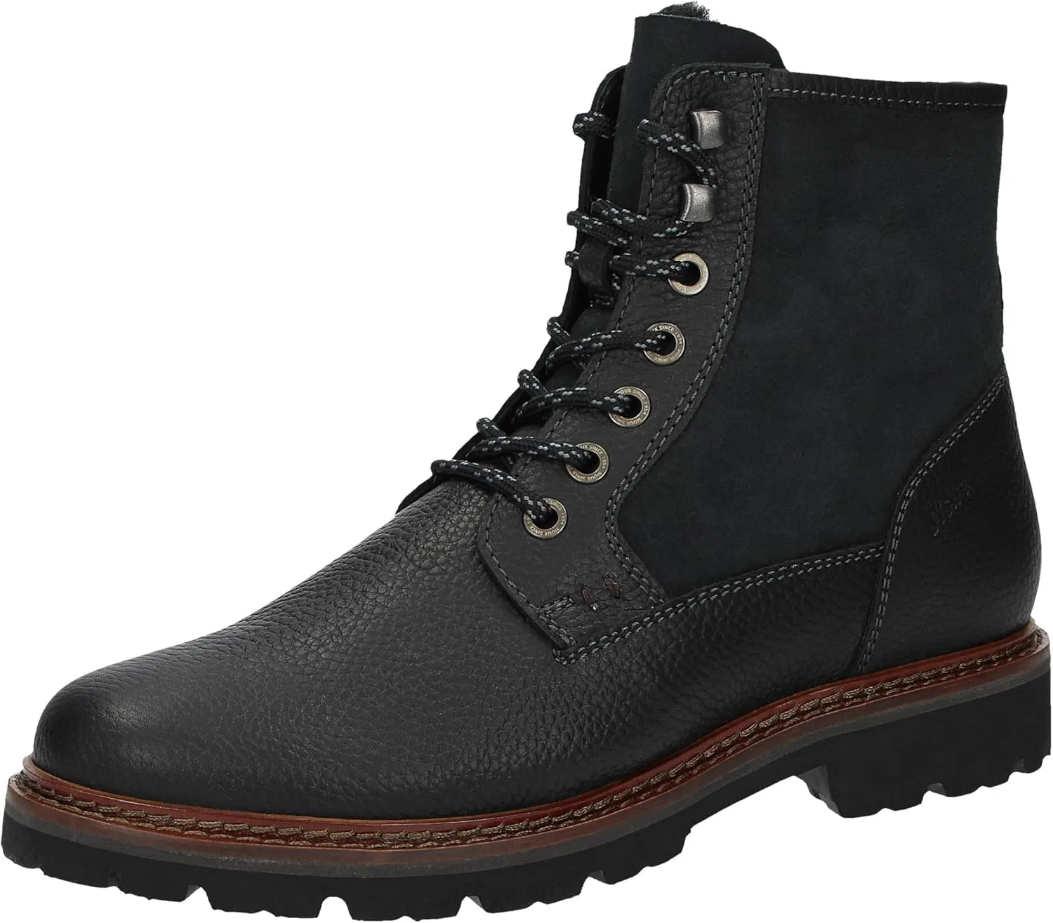 Ботинки Sioux Herren Stiefel Adalrik-702-LF-H, Black
