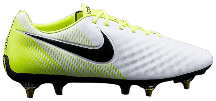 

Кроссовки Nike Magista Opus 2 SG Pro AC 'White Black Volt', белый