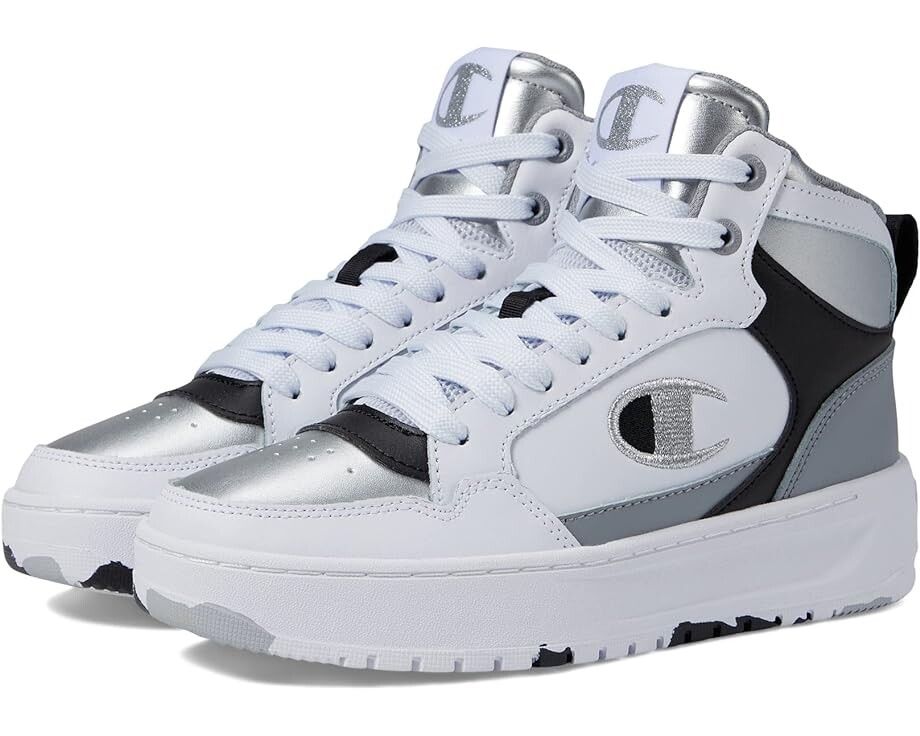 

Кроссовки Champion Drome Hi CB W, цвет White/Grey Multi