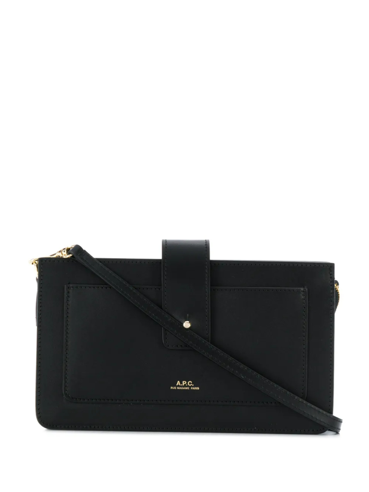 

A.P.C. клатч Albane, черный