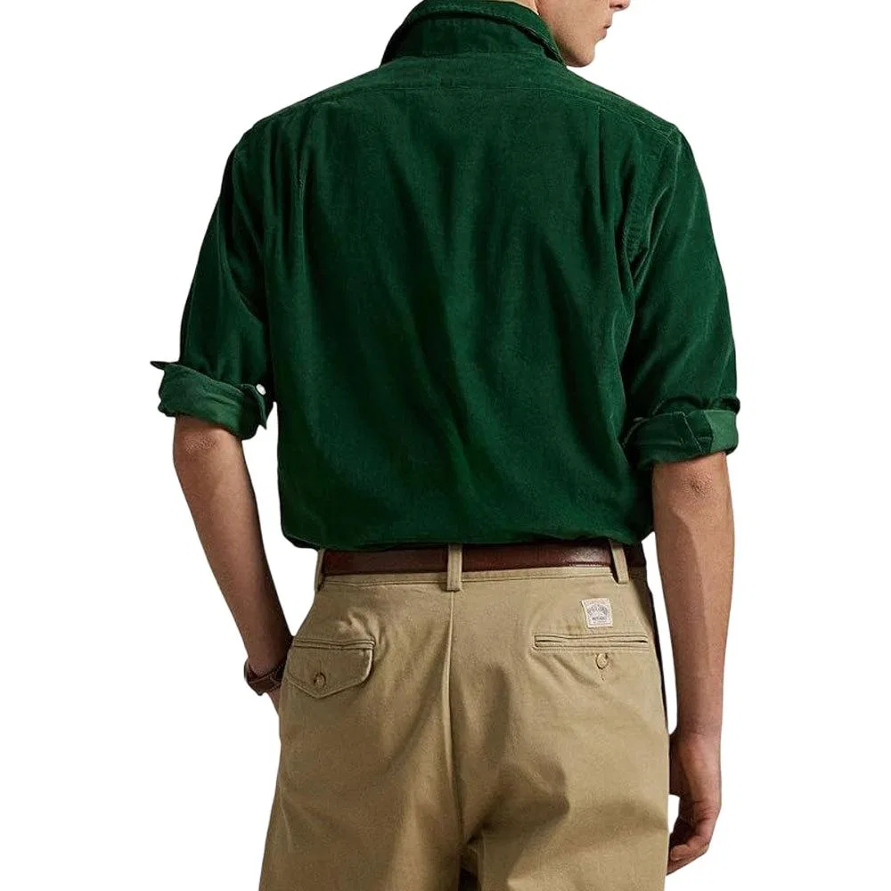 Рубашка Classic Version мужская Polo Ralph Lauren, Green — фото 4