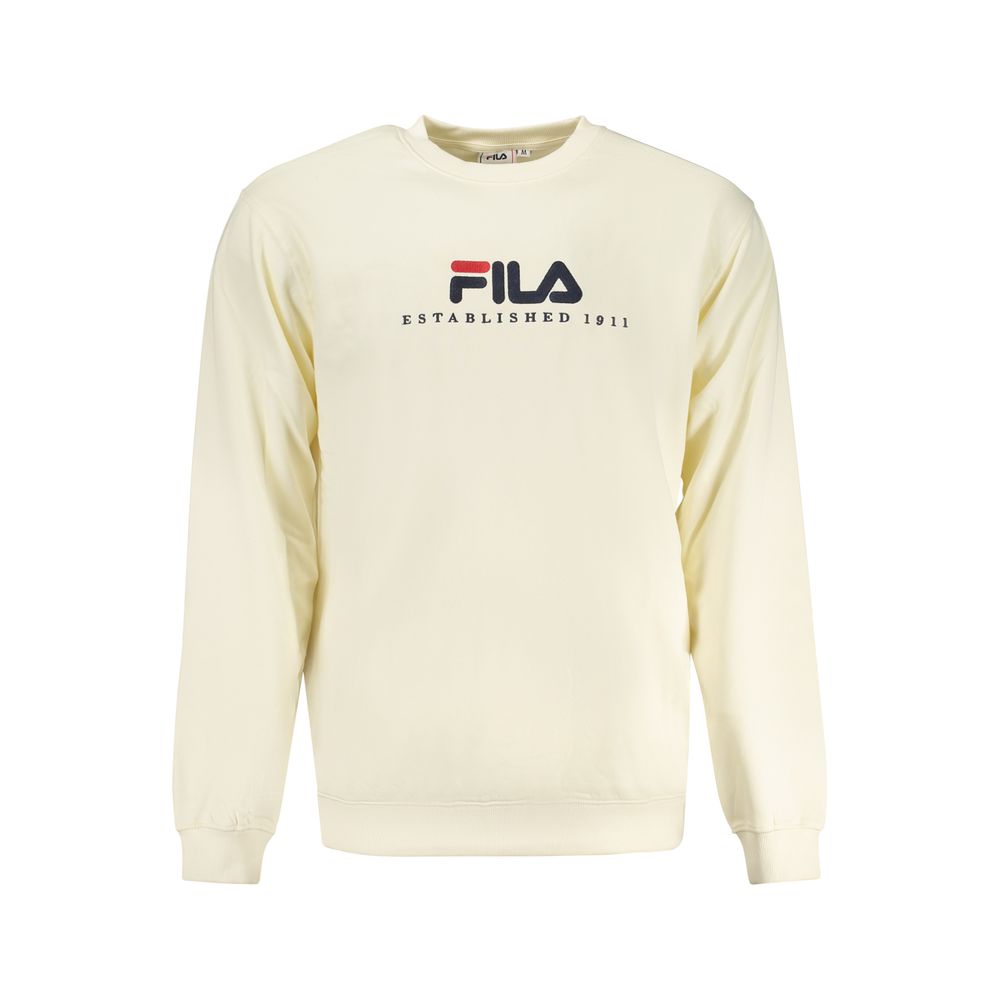 

Бежевый хлопковый мужской свитер Fila