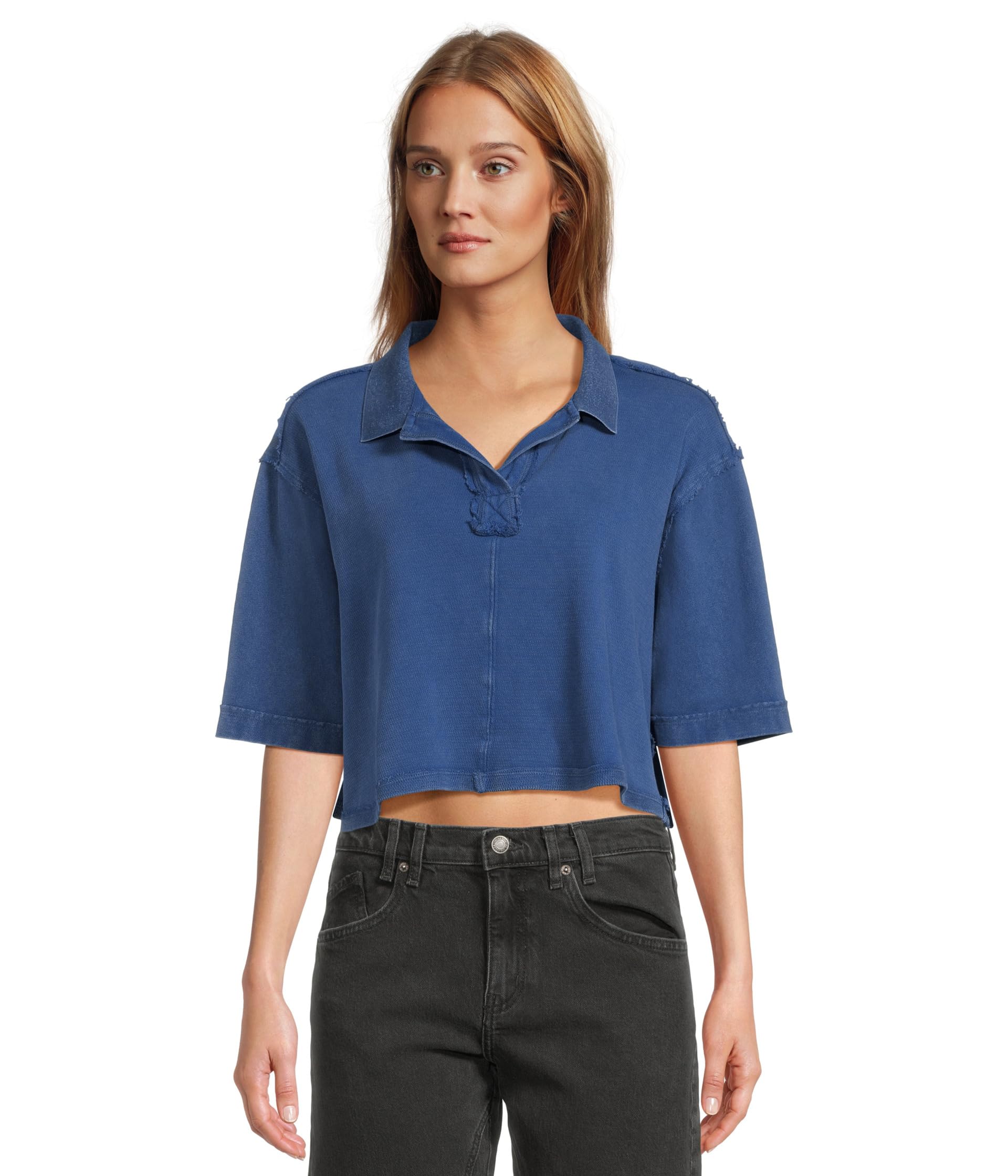 

Поло Free People Denmark Polo, Bellweather Blue