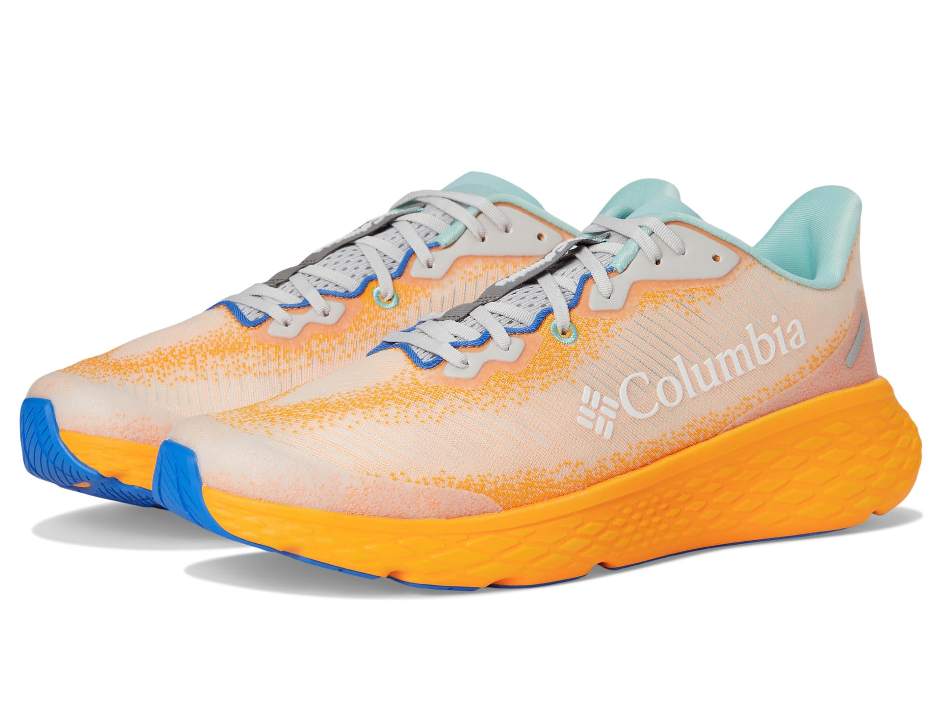

Кроссовки Columbia Konos Featherweight, цвет Mango/Stormy Blue