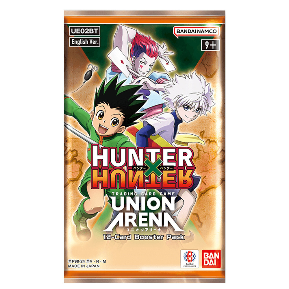 

Карточная игра Bandai Union Arena TCG: HUNTERxHUNTER [UE02BT] Booster Pack