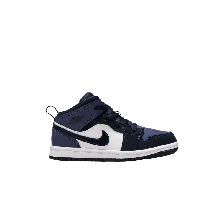 

Кроссовки Air Jordan Air Jordan 1 Mid TD 'Obsidian Sanded Purple', синий