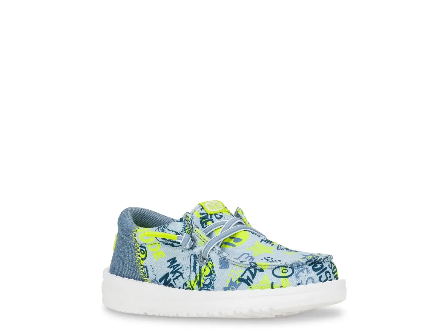 

Wally Лоферы - детские Heydude, Grey/Blue