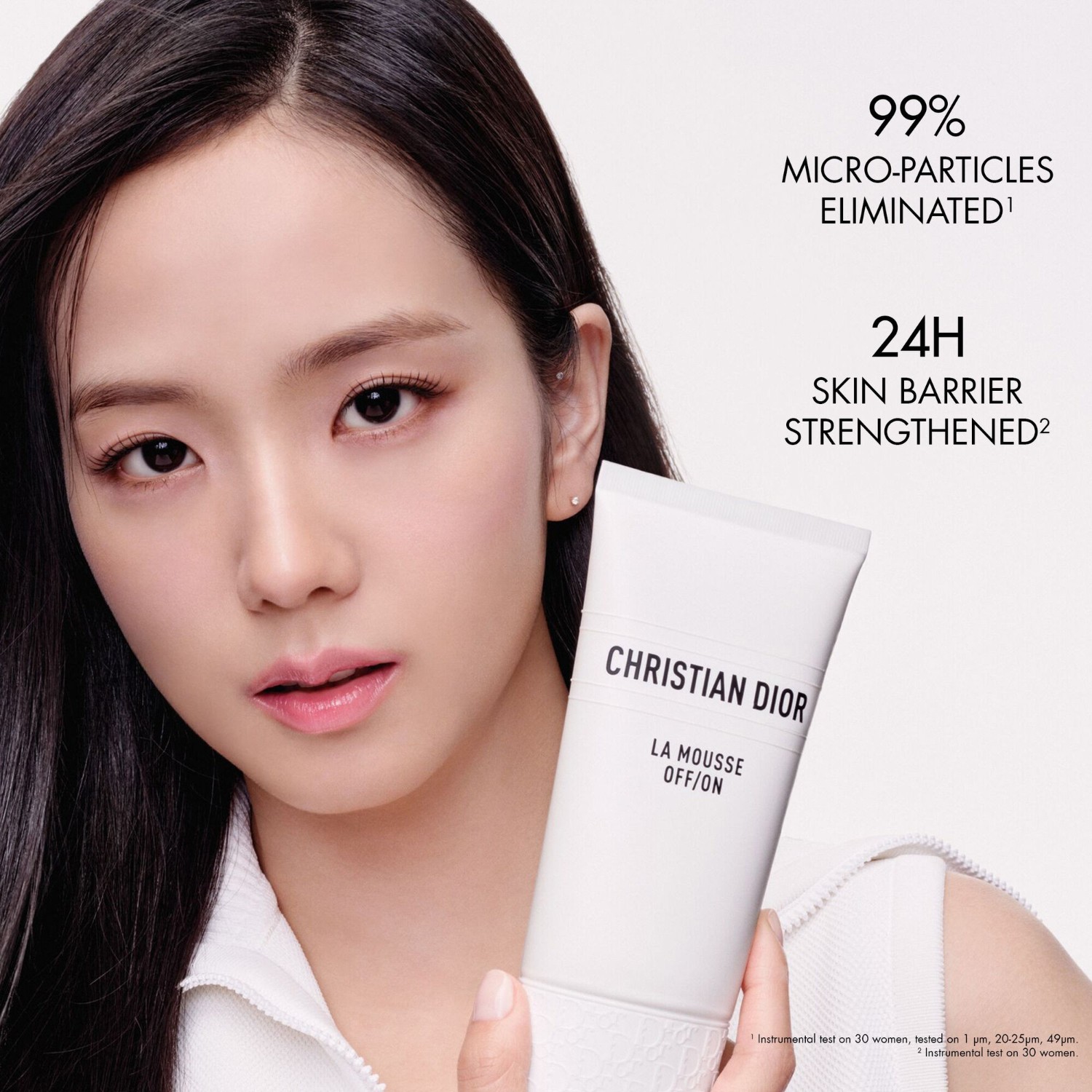 Гель для умывания Dior — Очищающая пенка для лица skin essentials off/on reinigungsschaum , объем, 150 мл — фото 3