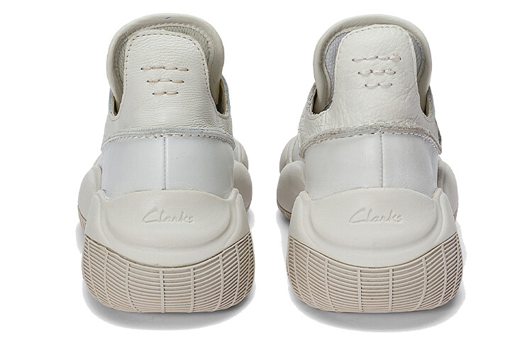 Мужские повседневные мужские низкие белые Clarks — фото 3