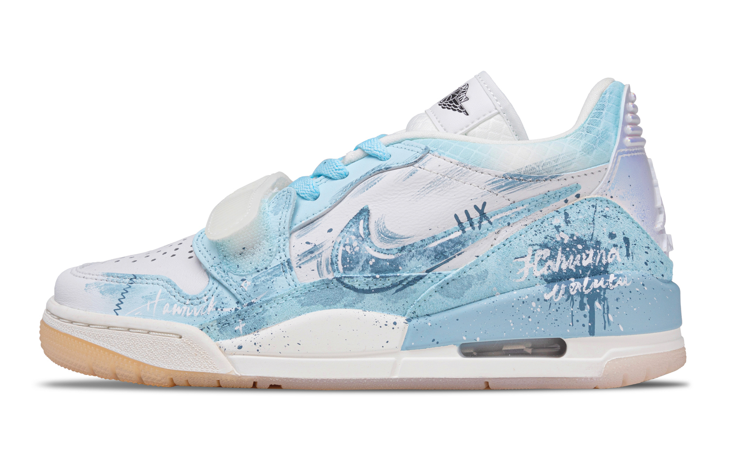 

Jordan Legacy 312 Low top Vintage Basketball Shoes Unisex Light Blue