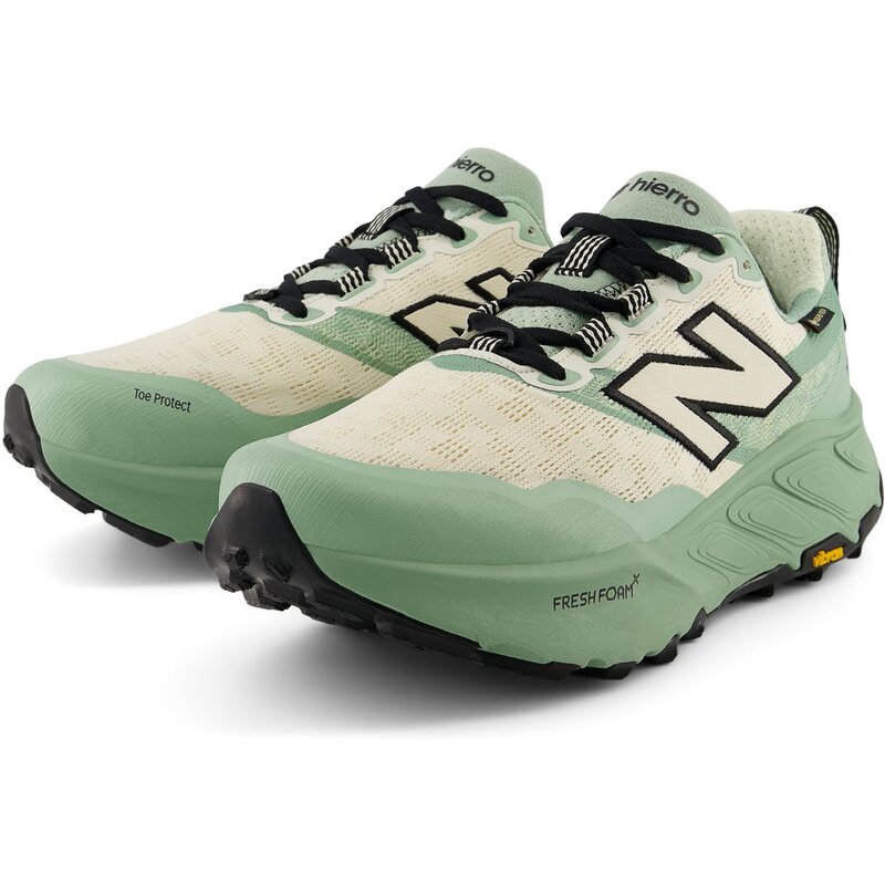 Кроссовки Fresh foam x hierro v9 gore-tex New Balance, зеленый — фото 4