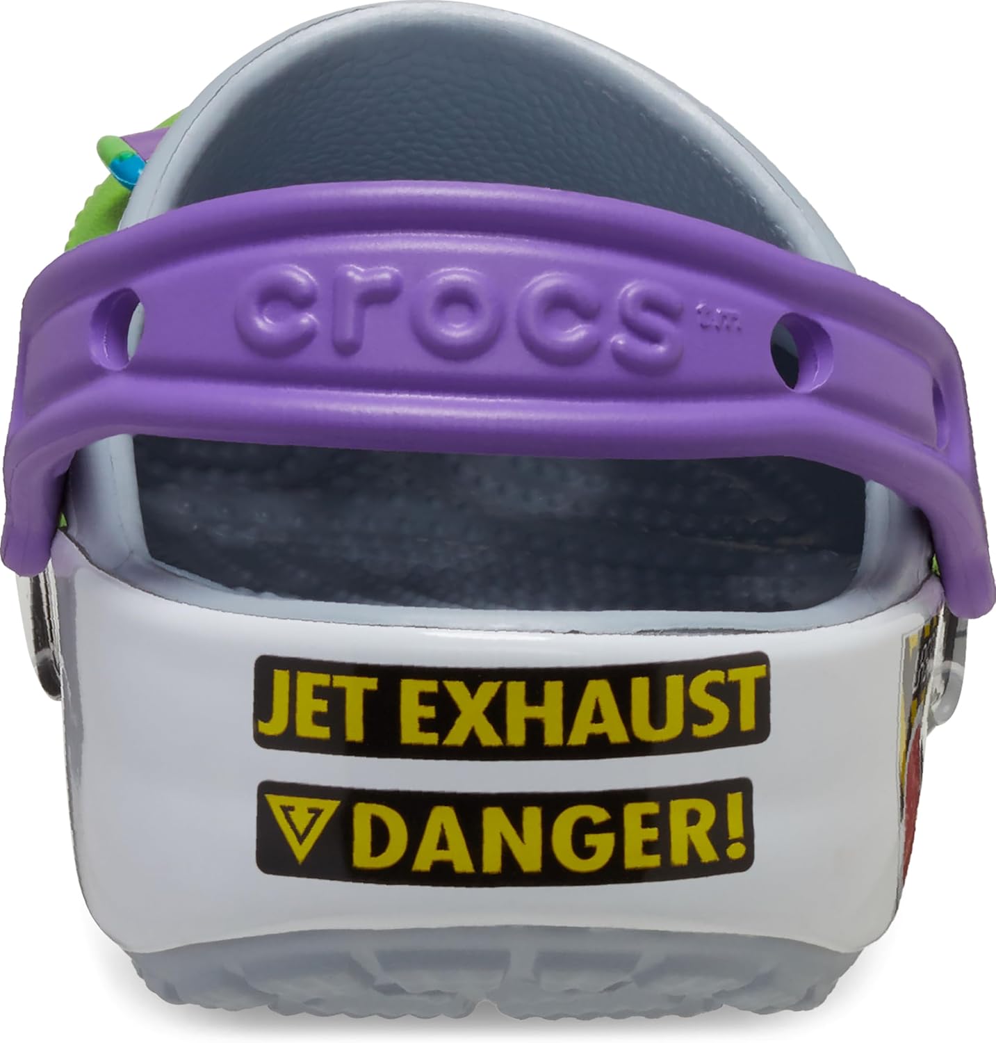 Детские кроксы Crocs по мотивам мультфильма Disney Pixar История игрушек, серый — фото 2