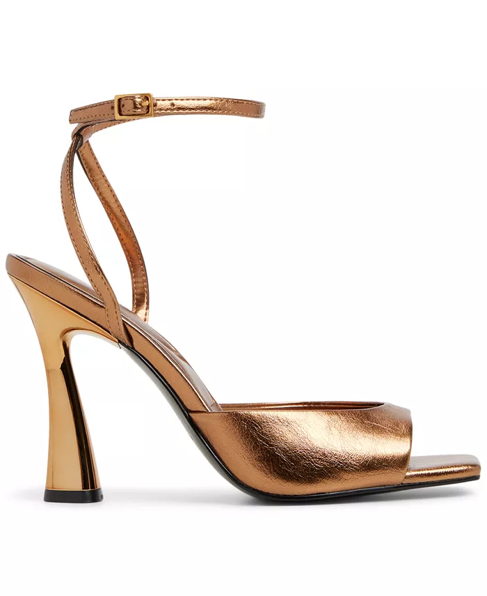 Женские босоножки Valentyna на квадратном каблуке Aldo, коричневый — фото 2
