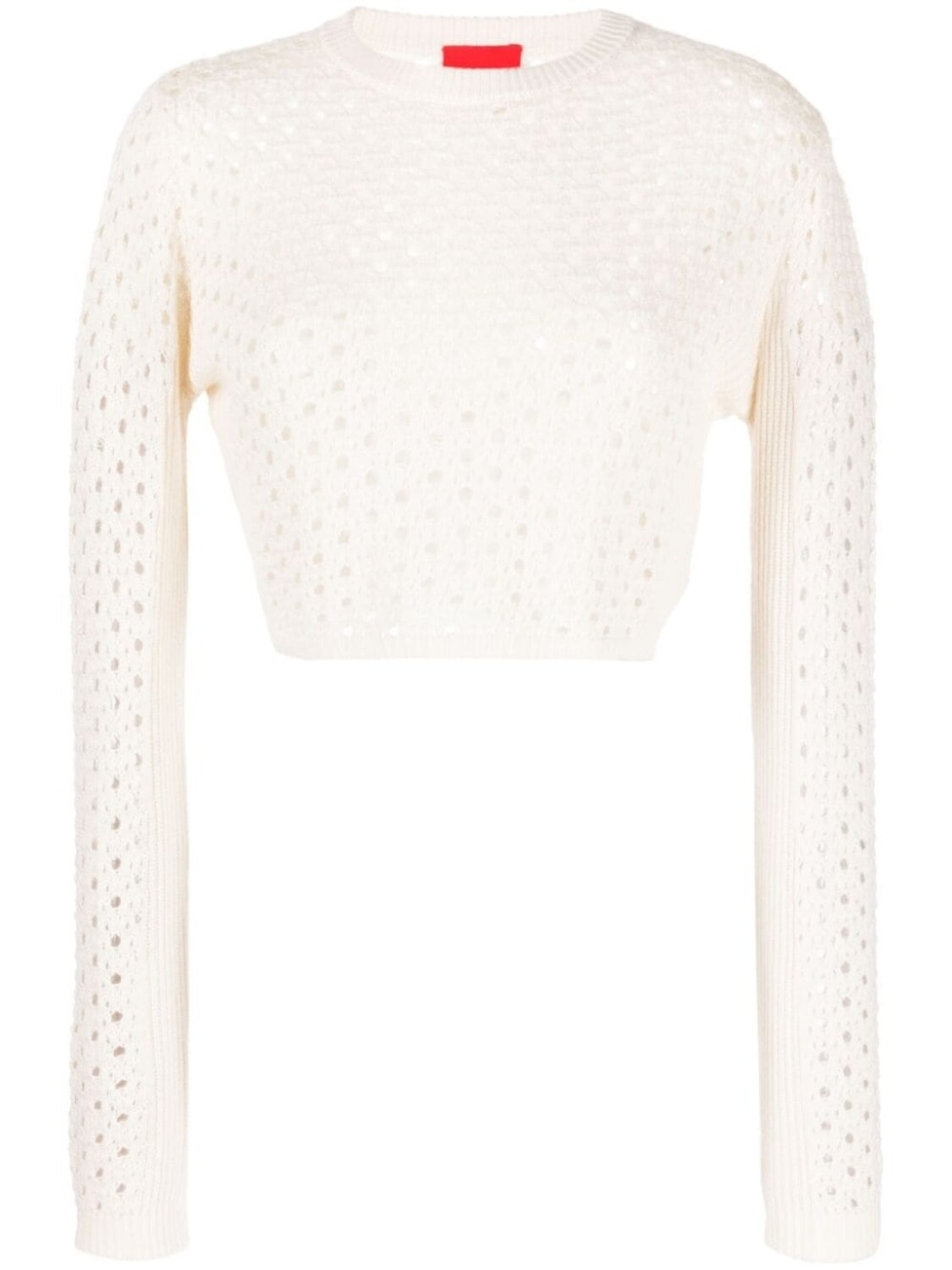 

Джемпер Ria в технике кроше Cashmere In Love, белый