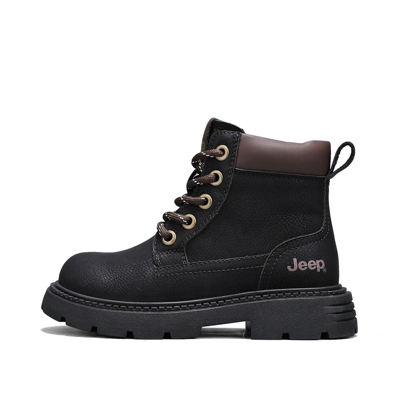 

Высокие кроссовки с защитой от ударов, устойчивые к истиранию, водонепроницаемые, легкие, с амортизацией, увеличивающие рост, для баланса и поддержки Jeep, черный