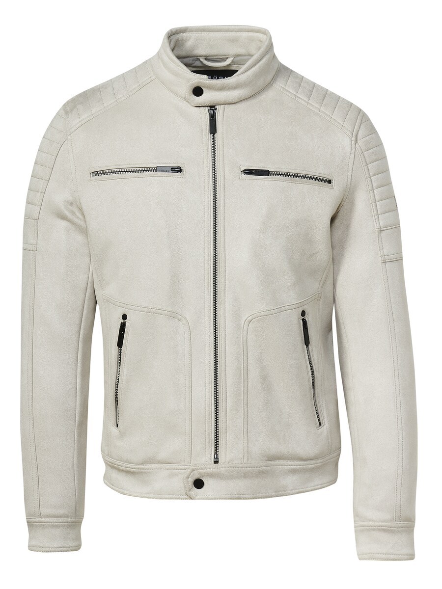 

Кожаная куртка KOROSHI Between-Season Jacket, серый