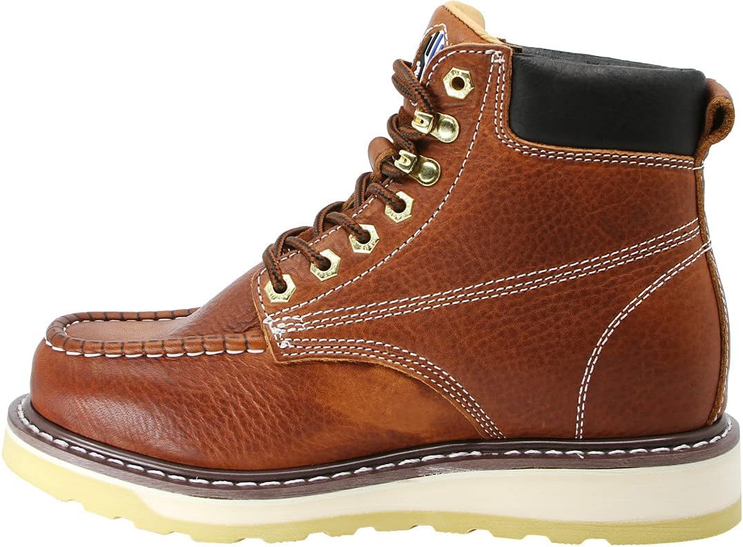 Ботинки Cactus 6727M светло-коричневого цвета, размер Cactus Work Boots — фото 4
