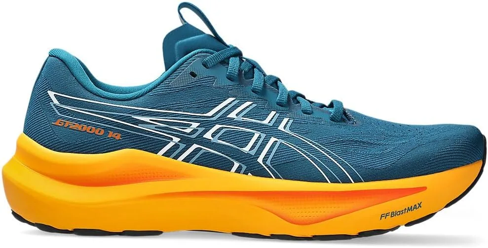 Кроссовки ASICS GT-2000 14 Blue FADE/Tranquil Teal, белый/бирюзовый