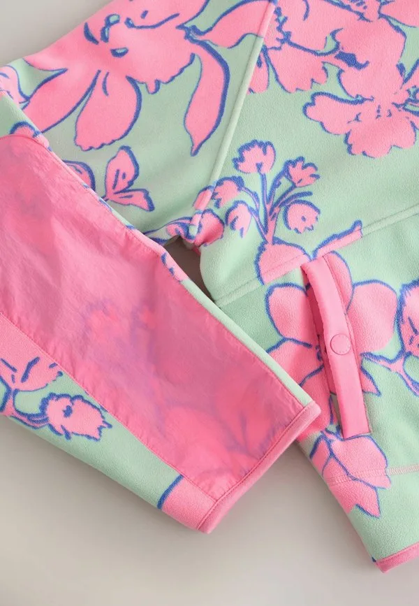 Спортивная флисовая куртка стандартного кроя на молнии Next, Floral Print — фото 3