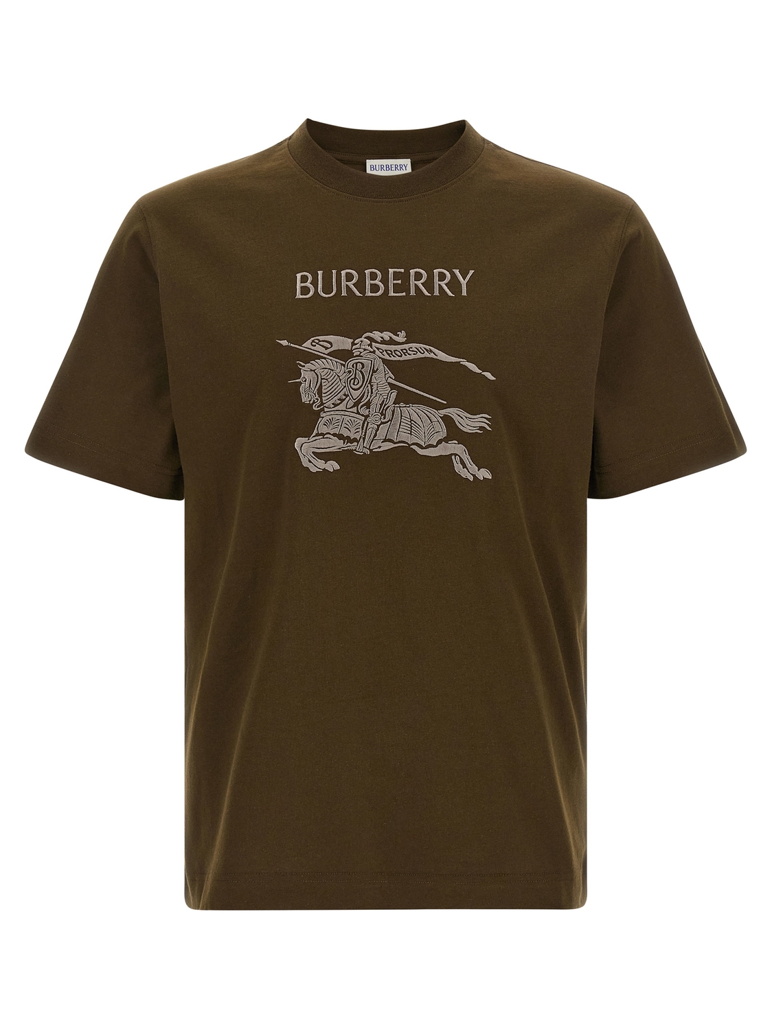 

Футболка «Сет» BURBERRY, зеленый