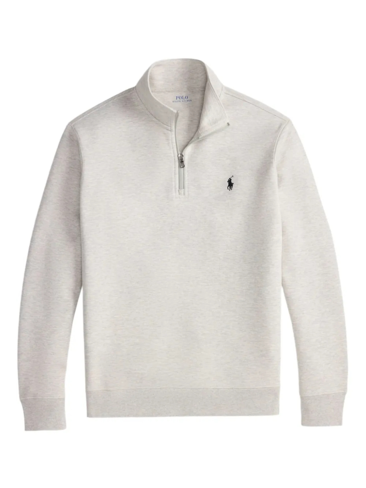 

Толстовка Polo Ralph Lauren с полумолнией, серый