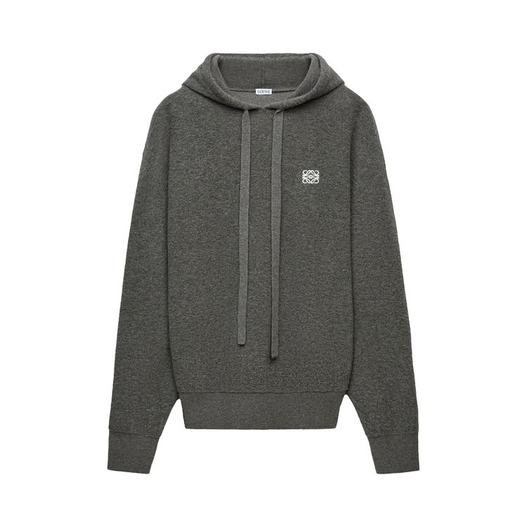 

Худи Loewe Drawstring Hoodie 'Grey', серый
